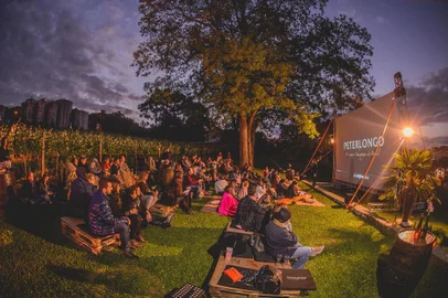 Wine Movie Peterlongo, atração da vinícola Peterlongo, em Garibaldi