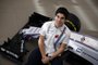 Canadian driver Lance Stroll poses for a photograph following the announcement by Williams Martini Racing of their driver line up for the 2017 FIA Formula One World Championship at the team headquarters in Grove, west of London on November 3, 2016. Canadian teenager Lance Stroll will replace veteran Felipe Massa in Williamss driver line-up for the 2017 season, the British team announced on Thursday. Stroll, who turned 18 last week, will line up alongside Finnish driver Valtteri Bottas, who will be entering his fifth successive year with Williams. Fórmula-1, F-1, F1. FOTO ADRIAN DENNIS, AFP