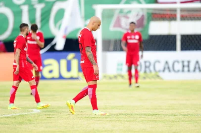  RIO DE JANEIRO, RJ, BRASIL 11/12/2016 - O Inter enfrenta o Fluminense no Estádio Giulite Coutinho, em Mesquita, no Rio de Janeiro, em busca da permanência na Série A do Campeonato Brasileiro. (FOTO: BRUNO ALENCASTRO/AGÊNCIA RBS).