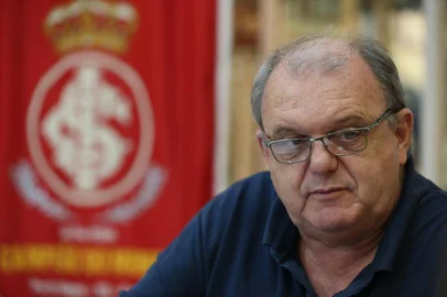  PORTO ALEGRE - BRASIL -  Entrevista com presidente do Internacional Vitorio Piffero.(FOTO: LAURO ALVES)