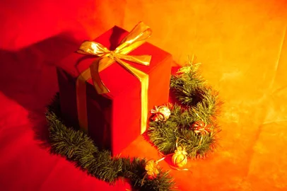 *** Carlinhos-Caixa Presente Natal 1 ***Caixa presente natal