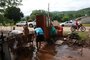  ROLANTE, RS, BRASIL - 06-01-2017 - Enchente deixa famílias ilhadas e interdita rodovia em Rolante. Localidade de Alto Rolante. (FOTO: TADEU VILANI/AGÊNCIA RBS)