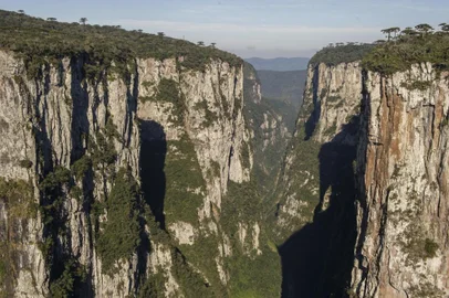  CAMBARÁ DO SUL, RS, BRASIL  28/06/2016Condições do parque nacional de aparados da serra onde está localizado o cânion Itaimbezinho. (Felipe Nyland/Agência RBS)Indexador: Porthus Junior