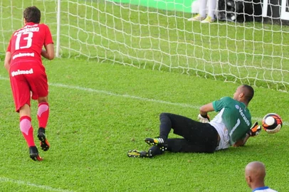  

VERANÓPOLIS, RS, BRASIL, 29-01-2017. Inter estreia no Gauchão contra o Veranópolis. Partida também marca o primeiro desafio do técnico Antonio Carlos Zago. (LAURO ALVES/AGÊNCIA RBS)