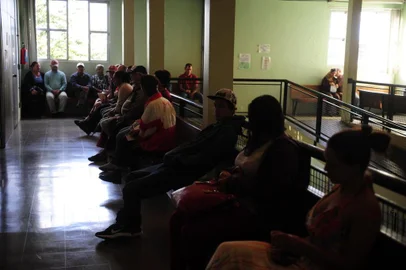  

CAXIAS DO SUL, RS, BRASIL (06/03/2017). Greves dos Médicos Caxienses 2017. Reportagem verifica o atendimentos nas UBSs do Cinquentenário, Esplanada e Vila Ipê.  NA FOTO,  A UBS ESPLANADA. (Roni Rigon/Pioneiro).