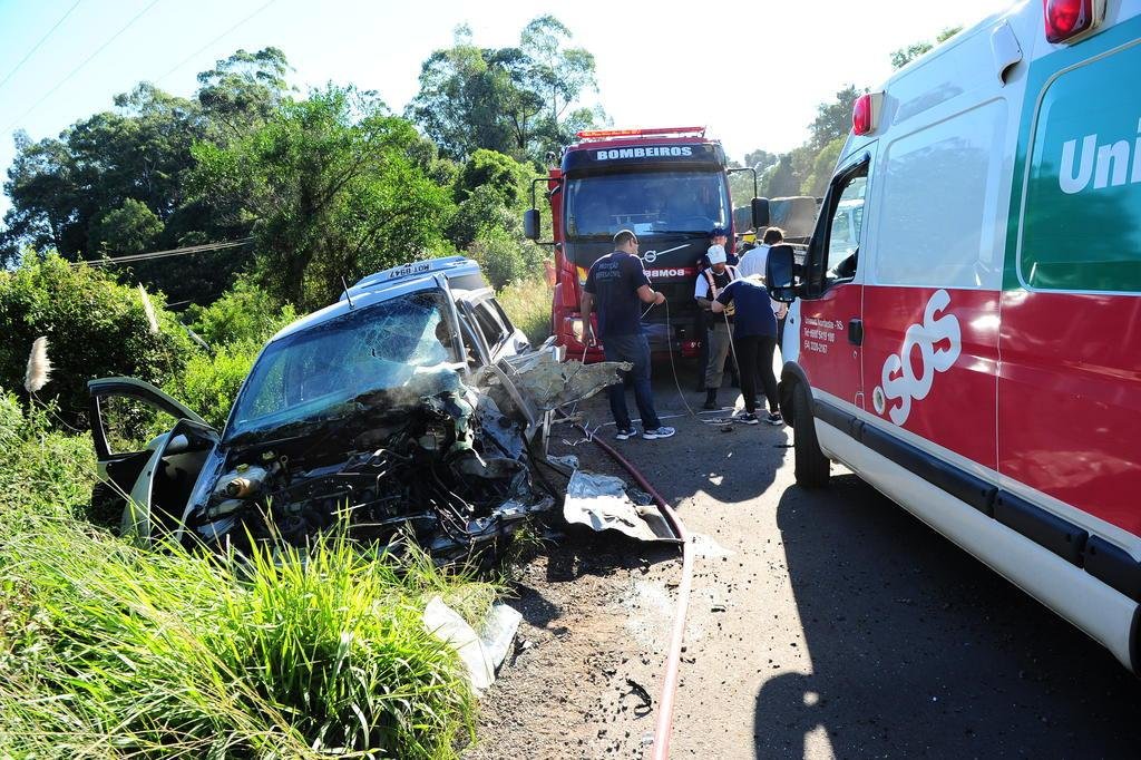 Acidente deixa um morto na RS122,