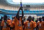 Na Arena do Grêmio, times de refugiados e imigrantes entram em campo por visibilidade e inclusão 