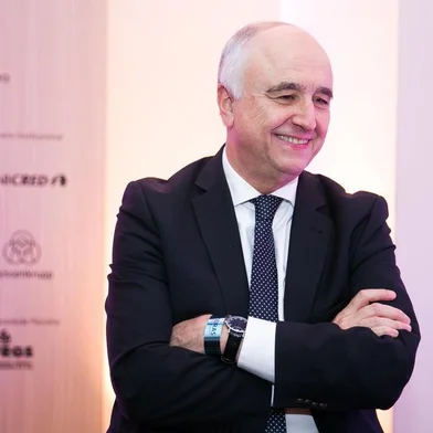  PORTO ALEGRE, RS, BRASIL - 15-05-2017 -.Francisco José Moesch. Fronteiras do Pensamento Porto Alegre 2017 , com conferência do italiano Carlo¿ ¿Rovelli¿, um dos pioneiros na pesquisa sobre gravidade quântical. (FOTO: ANDRÉA GRAIZ/AGÊNCIA RBS)Indexador: Andrea Graiz