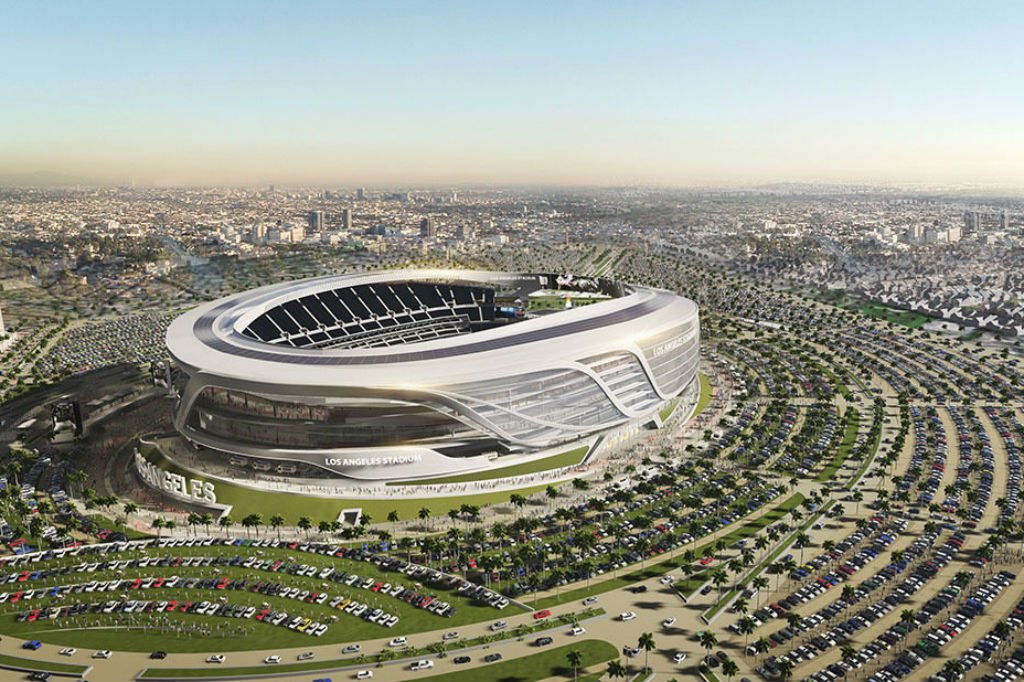 Inauguração do novo estádio de Rams e Chargers sofrerá atraso de um ano