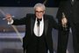 #PÁGINA 08Director Martin Scorsese accepts the Oscar for best director for his work on "The Departed" at the 79th Academy Awards Sunday, Feb. 25, 2007, in Los Angeles. (AP Photo/Mark J. Terrill) Fonte: AP Fotógrafo: Mark J. Terrill