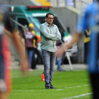  PORTO ALEGRE, RS, BRASIL, 02.09.2017.Grêmio encara o Sport na Arena. Com time titular, Renato Portaluppi tenta fazer o Grêmio se aproximar do líder Corinthians no Brasileirão, em jogo na Arena. Foto: Carlos Macedo/Agência RBS