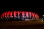 PORTO ALEGRE, RS, BRASIL, 17/08/17 - Estádio Beira-Rio iluminado.
(Foto: André Feltes / Especial)