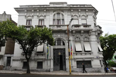  Palacete Santo Meneguetti, conhecido como Palacinho, é usado como sede administrativa do Vice-Governador do Estado e como Gabinete da Primeira Dama do Estado.Indexador: Diego Vara                      