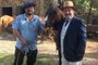 André Luís Vaz Machado, 45 anos, é quem prepara os cavalos e os atores para as cenas de Tempo de Amar.  São cavalos crioulos que vão servir de fiéis escudeiros para Maria Vitória (Vitória Strada), José Augusto (Tony Ramos) e Fernão (Jayme Matarazzo). 
