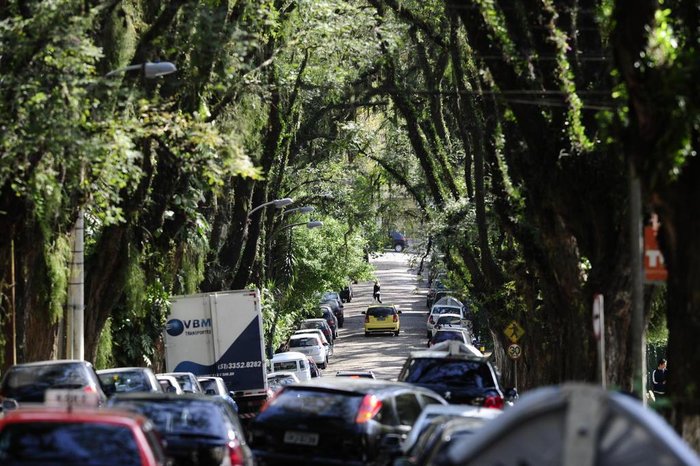  

A rua Gonçalo de Carvalho, no bairro Indenpendência, foi considerada a mais bonita do mundo.
