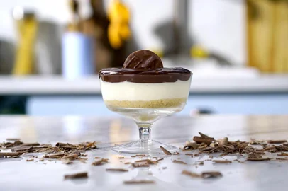 Experimente torta holandesa na taça