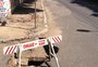Moradores da Zona Sul alertam que buraco a uma quadra do Guaíba representa risco a pedestres