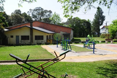  CAXIAS DO SUL, RS, BRASIL (19/09/2017). Caxias do Sul, RS, Brasil (19/09/2017). Administração Daniel Guerra ingressa com desapropriação das Amobs.  Na foto,  prédio do Centro Comunitário Jardim Eldorado. Amob Jardim Eldorado.   (Roni Rigon/Pioneiro).