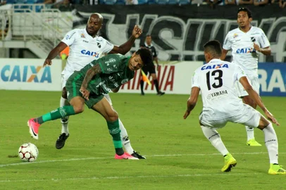 ABC e JuventudeNATAL, RN, BRASIL, 26/09/2017. ABC x Juventude, jogo válido pela 26ª rodada da Série B do Campeonato Brasileiro e realizado no estádio Arena das Dunas. (Frankie Marcone/Futura Press)Editoria: ESPLocal: NATALIndexador: FRANKIE MARCONE/FUTURA PRESS