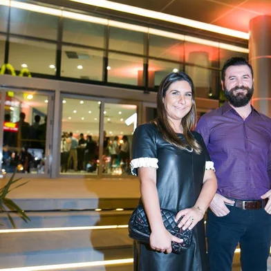  

PORTO ALEGRE, RS, BRASIL, 25-09-2017. Isabelle Isdra e Eduardo Isdra Zachia. . Grupo Isdra inaugura shopping Astir na Av. Nilo peçanha.  (ANDRÉA GRAIZ/AGÊNCIA RBS)
Indexador: Andrea Graiz