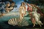 obra O Nascimento de Venus, de Sandro Botticelli