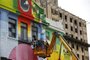 PORTO ALEGRE, RS, BRASIL, 29-09-2017: Fachadas de prédios com grafite na rua Cel. Vicente, na região central. (Foto: Mateus Bruxel / Agência RBS)
