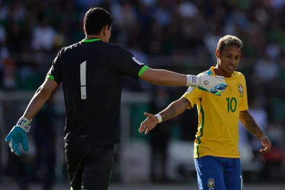  

durante a partida entre Bolivia e Brasil realizada no Estadio Hernando Siles em La Paz na Bolivia, pela decima setima rodada das eliminatorias sul-americanas para a Copa da Russia de 2018.
Indexador: Pedro Martins/ MoWa Press