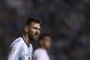 Argentinas Lionel Messi is pictured during the 2018 World Cup qualifier football match against Peru in Buenos Aires on October 5, 2017. / AFP PHOTO / Juan MABROMATA
