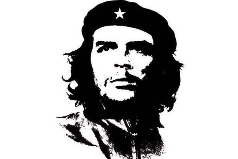 Arte de Jim Fitzpatrick sobre foto de Che Guevara clicada por Alberto Korda