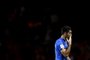 Italys goalkeeper Gianluigi Buffon reacts at the end of the FIFA World Cup 2018 qualification football match between Italy and Macedonia at The Grande Torino Stadium in Turin on October 6, 2017. / AFP PHOTO / MARCO BERTORELLO