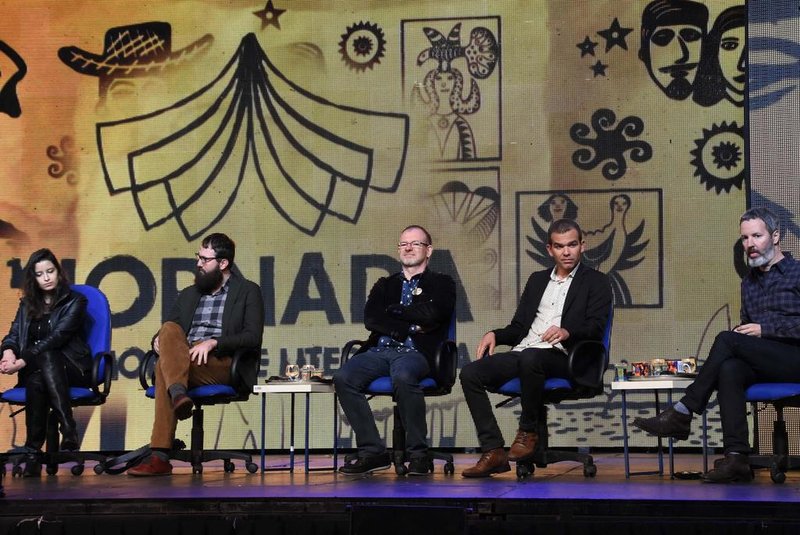 Jornada Nacional de Literatura de Passo Fundo, Débora Ferraz, Julián Fuks, Mario Corso, Mário Rodrigues e Michel Laub