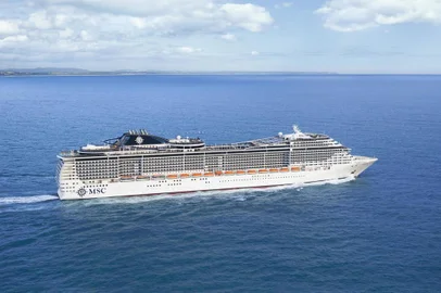 MSC Preziosa, fará roteiro por Santa Catarina