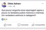  

reprodução de uma rede social do prefeito de Criciúma Clésio Salvaro.