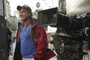 Diretor Oliver Stone em Nova York, no set de filmagem de As Torres Gêmeas.
PÁGINA:06
 Fonte: Divulgação
 Fotógrafo: Uip