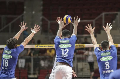 Fortaleza (CE) - 11.10.2017 - Supercopa masculina - Sada Cruzeiro x EMS Taubaté Funvic. Na foto, Wallace.
