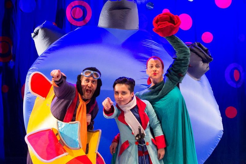Espetáculo infantil As aventuras do Pequeno Príncipe, do grupo Gompa, baseado na obra de Antoine de Saint-Exupéry, será apresentado em Farroupilha