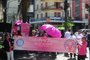 Mobilização em prol do combate ao câncer de mama ocorreu na tarde deste domingo, em Caxias do Sul