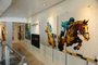  caxias do Sul, RS, Brasil (23/10/2017) Mostra coletiva Expressão Global 44 reúne 81 obras de 44 artistas na galeria Arte Quadros, em Caxias do Sul.