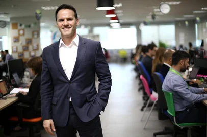  PORTO ALEGRE, RS, BRASIL - Presidente do Banco Agiplan, Marciano Testa.