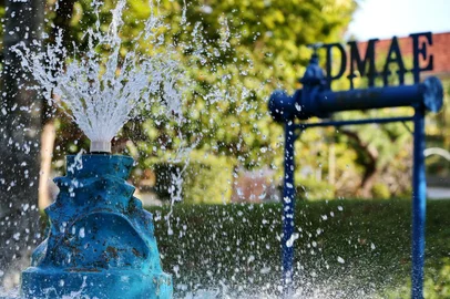  PORTO ALEGRE, RS, BRASIL, 31-05-2013 : Praça Hidráulica Guaibense, mais conhecida como Jardim do Dmae, uma das melhores praças segundo teste da Zero Hora. Caracterizada pelo jardim bem cuidado, bancos conservados e grama aparada. (Foto: BRUNO ALENCASTRO/Agência RBS, Editoria Geral)