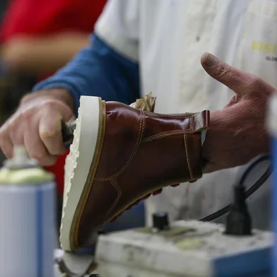  IVOTI, RS, BRASIL, 21-07-2017. Mercado de trabalho no RS. O setor da indústria calçadista é a que está contratando mais no RS. (FOTO: ANDERSON FETTER/AGÊNCIA RBS)Indexador: Anderson Fetter