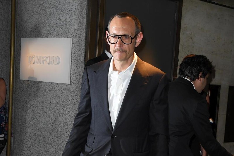 (FILES) This file photo taken on September 7, 2016 shows Terry Richardson arriving for the Tom Ford Autumn/Winter 2016 Menswear and Womenswear Collection presentation in New York.
US fashion photographer Terry Richardson, who has been accused of sexually exploiting models for years, will no longer have his work published in some of the worlds top magazines, Conde Nast confirmed on October 24, 2017. It is the latest indication of shrinking tolerance for powerful men accused of sexual impropriety following the downfall of Hollywood mogul Harvey Weinstein with actresses, models and ordinary women increasingly emboldened to speak out.
 / AFP PHOTO / ANGELA WEISS