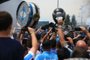  

PORTO ALEGRE, RS, BRASIL, 26-10-2017. Grêmio desembarca no Aeroporto Salgado Filho após vitória sobre o Barcelona de Guarany pela Libertadores. (ANDRÉ ÁVILA/AGÊNCIA RBS)