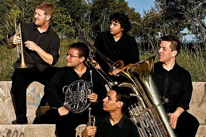 QUINTETO QUIMETAIS GRATUITAMENTE NO COMUNIDADE EM CONCERTO EM GALÓPOLIS
