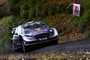 French driver Sebastien Ogier and co pilot Julien Ingrassia compete in their Ford Fiesta WRC during the special stage 19 of the Wales Rally GB, the penultimate stage of the FIA World Rally Championship, in Gwydir, Mid Wales on October 29, 2017. / AFP PHOTO / Geoff CADDICK