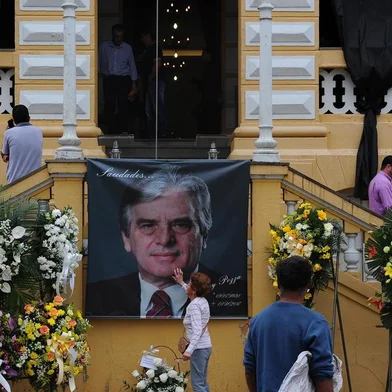  BENTO GONÇALVES, RS, BRASIL 09/11/2017Velório do ex-prefeito de Bento Gonçalves Darcy Pozza. (Felipe Nyland/Agência RBS)