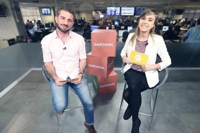 PORTO ALEGRE, RS, BRASIL, 09-11-2017.
Frame do Giro GaúchaZH desta semana (10/11/2017), com Paulo Germano e Kelly Matos.
IMAGEM: Reprodução/Giro GaúchaZH