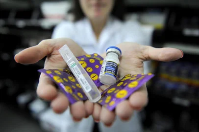  JOINVILLE, SC, BRASIL (24-11-2016) - Prevenção e tratamento para a Sifilis. (Foto: Maykon Lammerhirt, Agencia RBS)Indexador: Maykon Lammerhirt