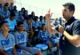 Galatto divide experiências com jogadores da base do Grêmio