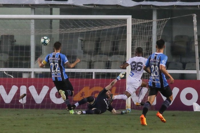 Reservas do Grêmio perdem para o Santos
